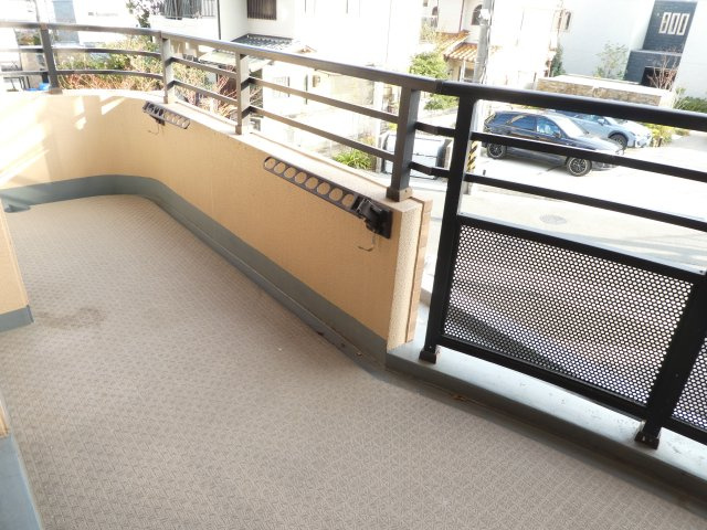 ロイヤル仁川のバルコニー