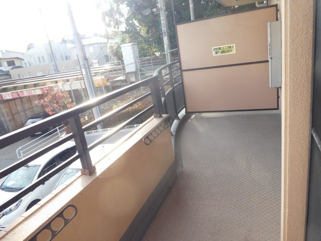 ロイヤル仁川のバルコニー