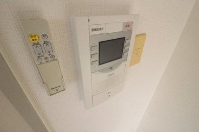 【セキュリティ】 | アパルト四天王寺Ⅱ | モニター付きインターホン