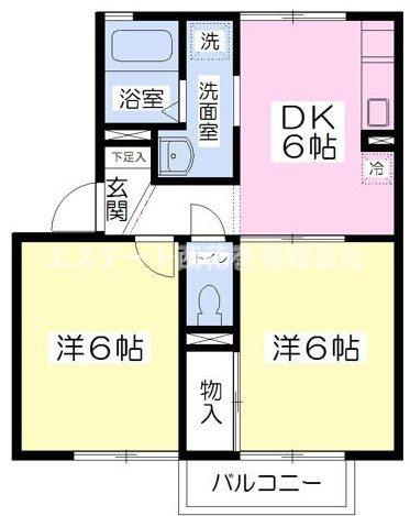 リバーサイド・アイルCの間取り