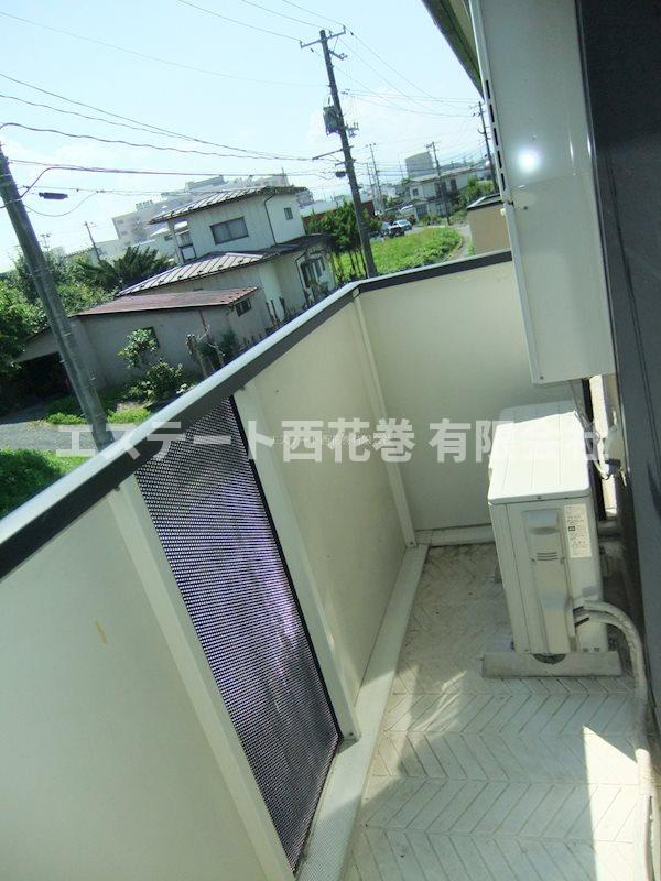 リバーサイド・アイルCのバルコニー