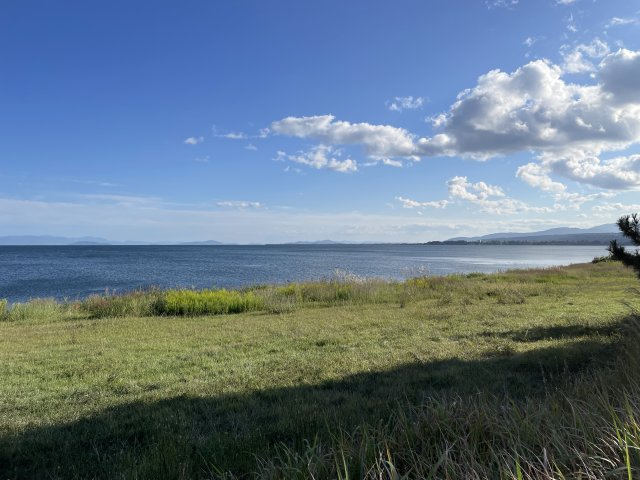 高島市マキノ町知内古家付き土地の展望