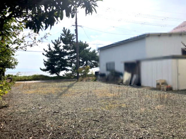 高島市マキノ町知内古家付き土地の外観