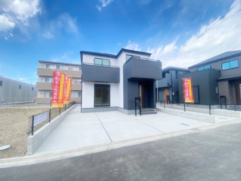 祝　成約済み　八王子市　川口町　新築戸建て　４４期の外観|～仲介手数料無料☆八王子ひなた不動産～八王子市川口町　新築戸建て