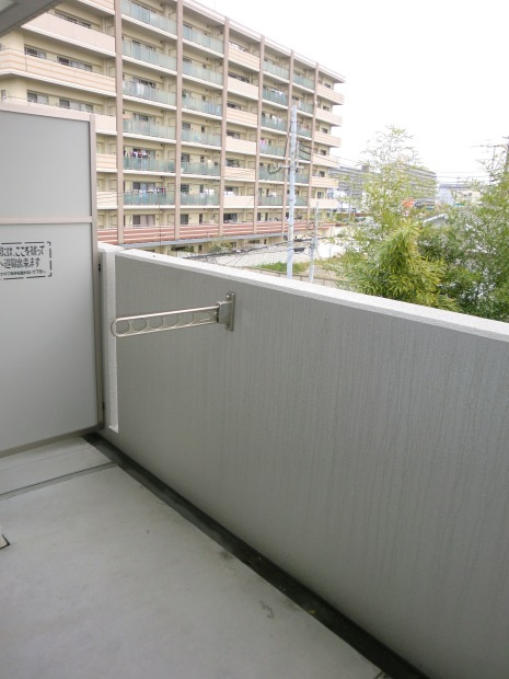 サンプレイスのバルコニー