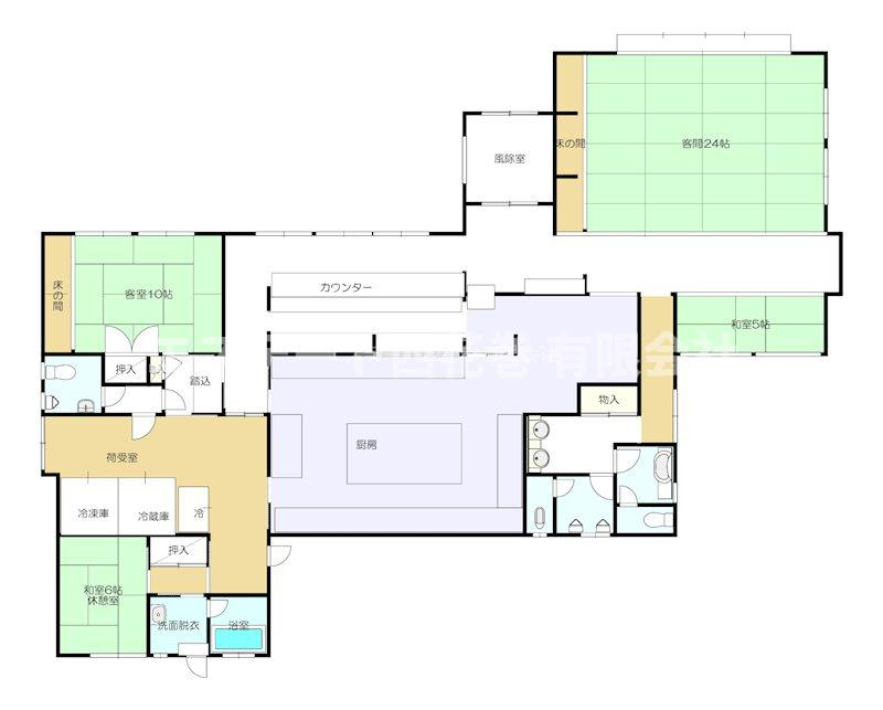 東和町土沢７区貸店舗の間取り