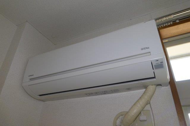 倉敷市中庄のアパートの設備|エアコン