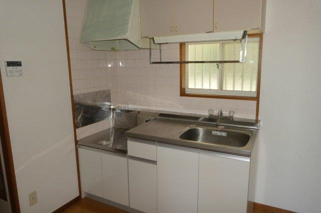 倉敷市中庄のアパートのキッチン
