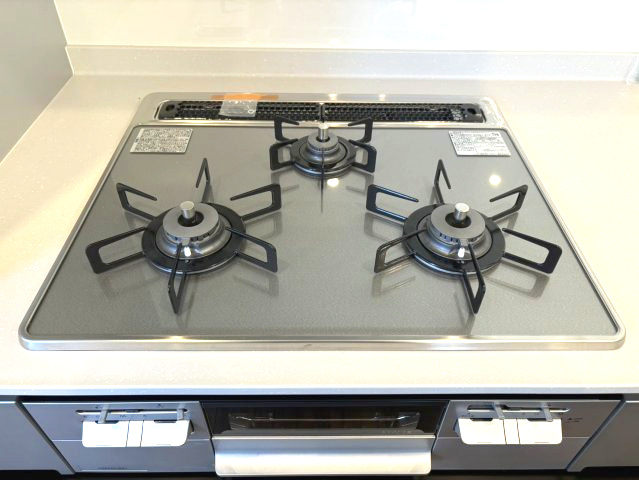 渦森台4丁目一戸建の設備|キッチンガスコンロ