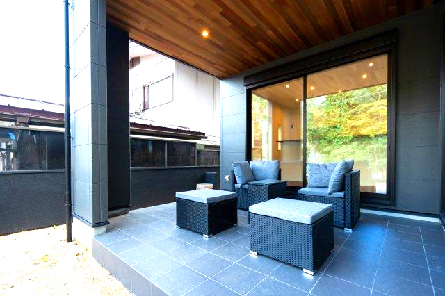 渦森台4丁目一戸建の庭|お庭の付いた物件です