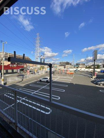 三国ヶ丘ハイツA棟の展望