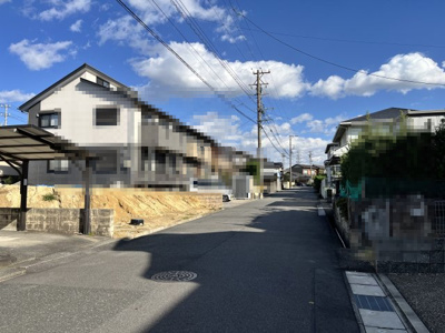【前面道路含む現地写真】 | 東海市荒尾町奥曽山土地