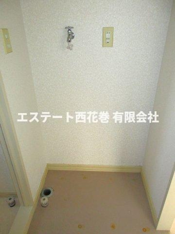 カーメル樹（こだち）Ａの洗面所|洗濯機置き場