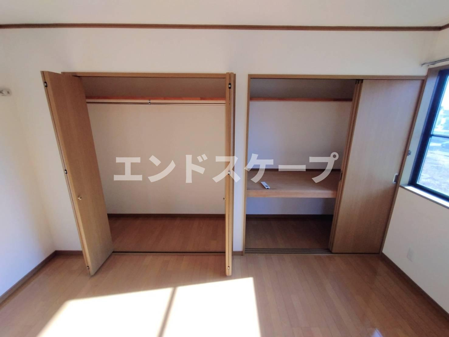 ガイア足門B棟の収納|高崎、前橋エリアのお部屋探しはエンドスケープまで！お客様の理想お聞かせ下さい♪