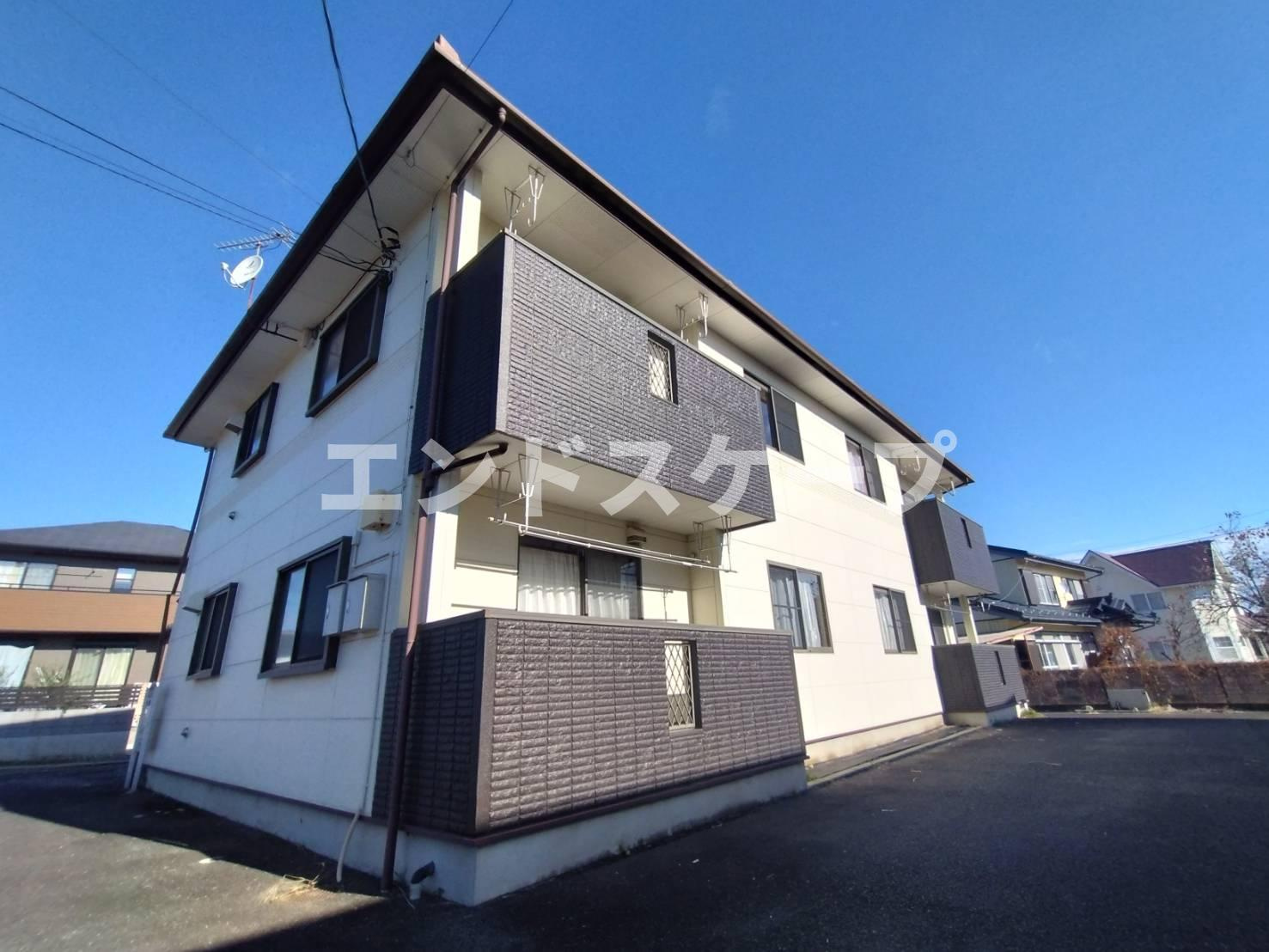 ガイア足門B棟の外観|高崎、前橋エリアのお部屋探しはエンドスケープまで！お客様の理想お聞かせ下さい♪