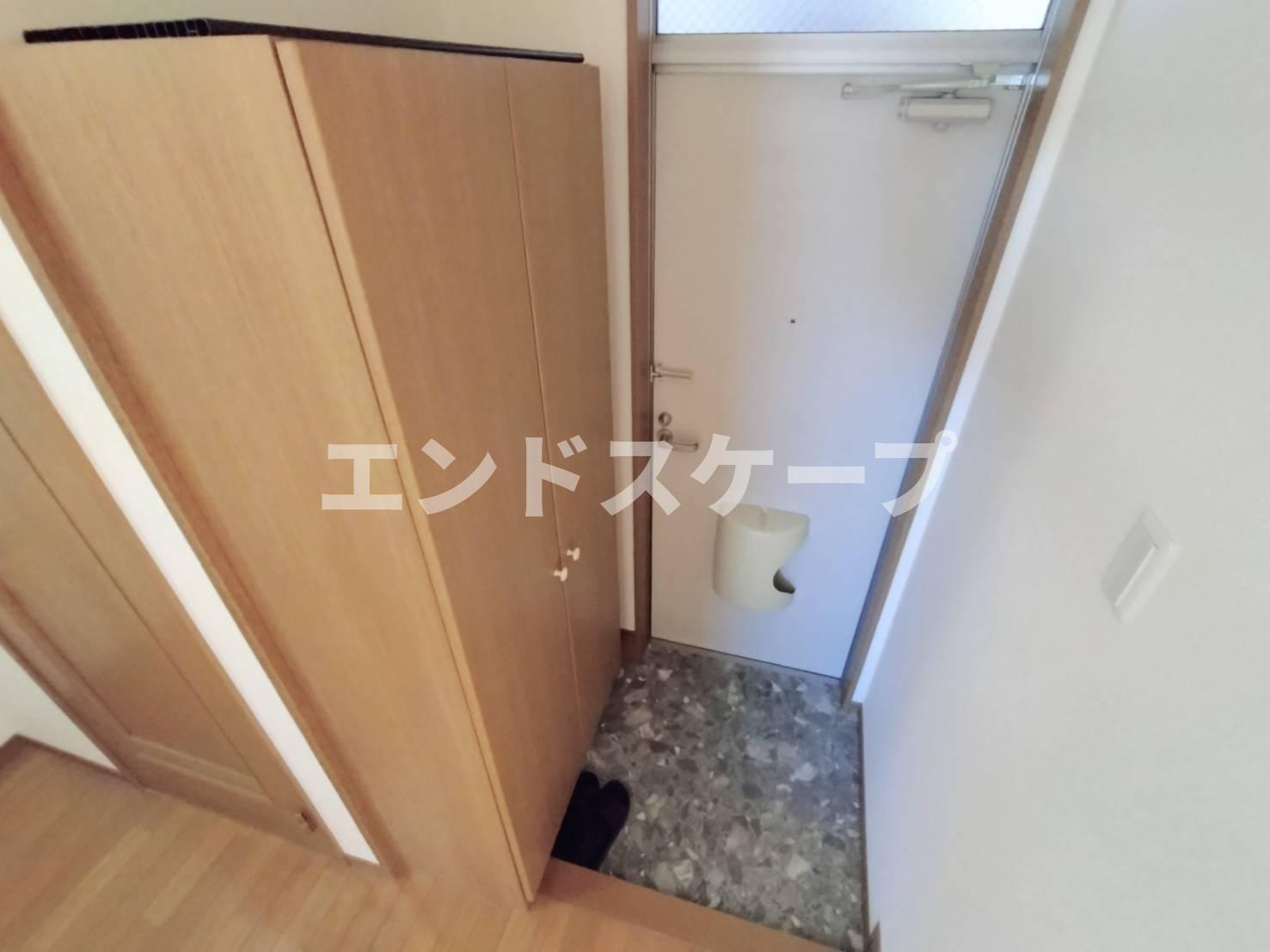 ガイア足門B棟の玄関|高崎、前橋エリアのお部屋探しはエンドスケープまで！お客様の理想お聞かせ下さい♪