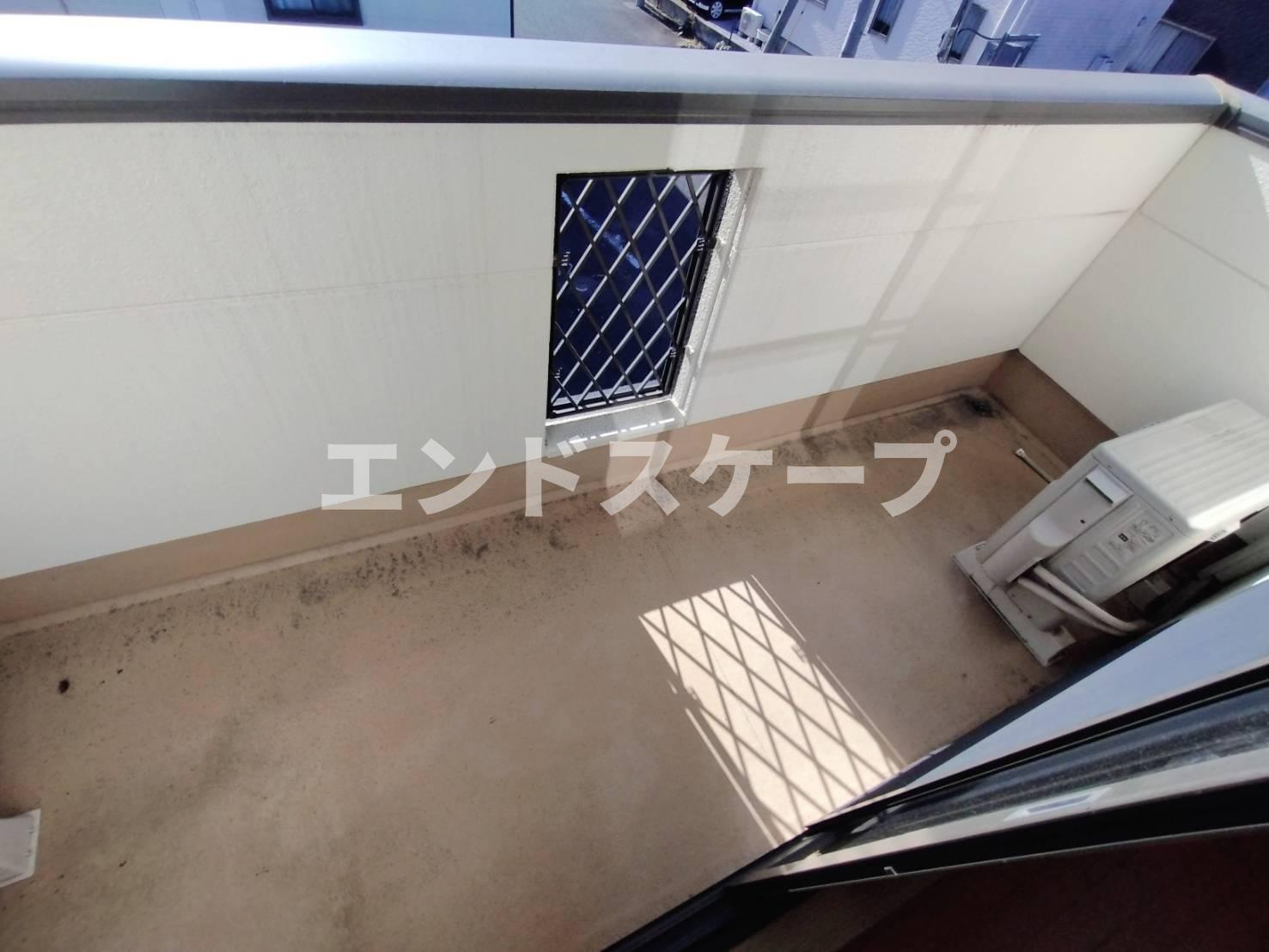 ガイア足門B棟のバルコニー|高崎、前橋エリアのお部屋探しはエンドスケープまで！お客様の理想お聞かせ下さい♪