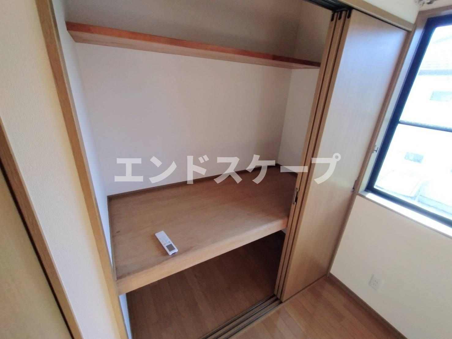 ガイア足門B棟の収納|高崎、前橋エリアのお部屋探しはエンドスケープまで！お客様の理想お聞かせ下さい♪