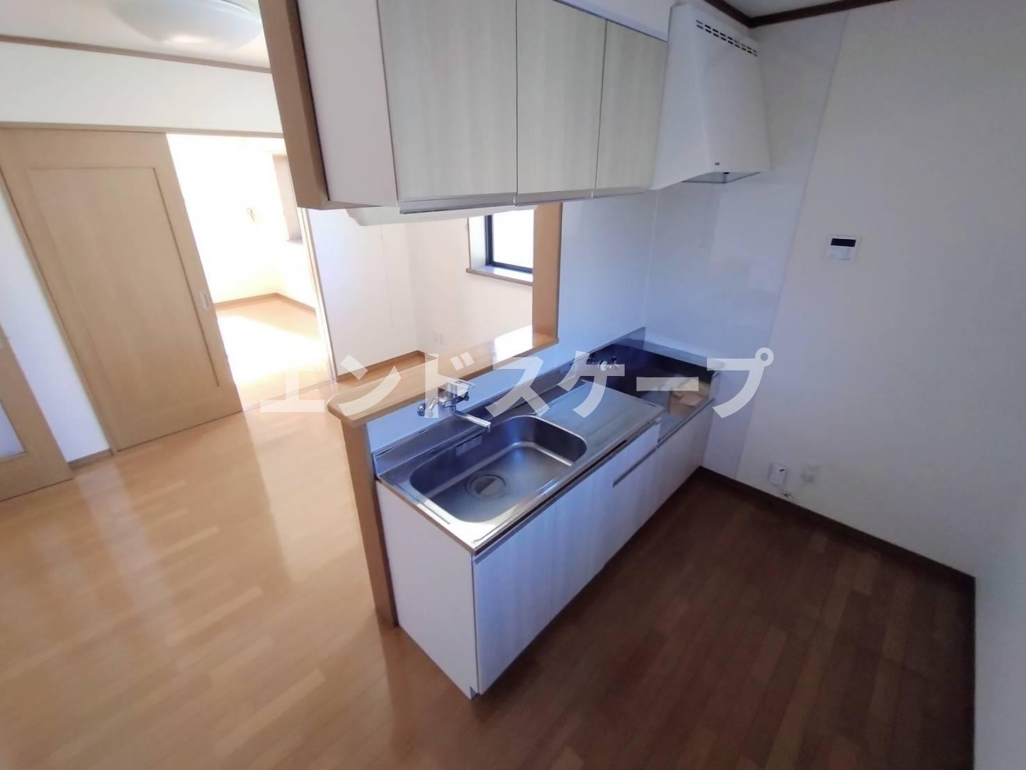 ガイア足門B棟のキッチン|高崎、前橋エリアのお部屋探しはエンドスケープまで！お客様の理想お聞かせ下さい♪