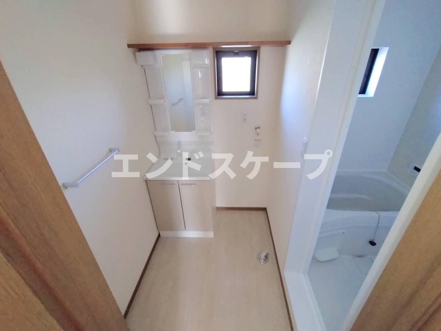 ガイア足門B棟の洗面所|高崎、前橋エリアのお部屋探しはエンドスケープまで！お客様の理想お聞かせ下さい♪