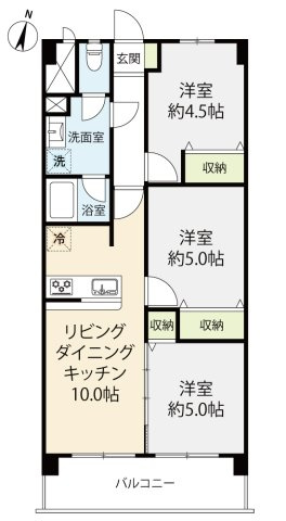 【間取り】 | 成宗マンション