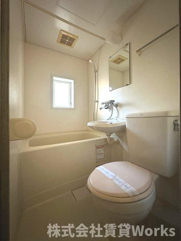 クレブランド二軒屋No.1の浴室|日々の暮らしに欠かせないお風呂です