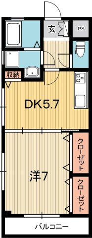 ジョージプレイスの間取り