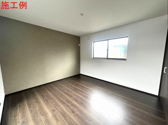 厚木市下川入新築戸建て　№3の洋室|使い勝手のいい洋室です