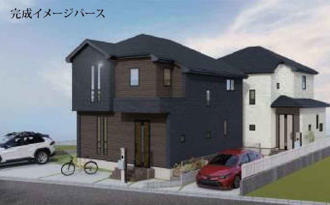 【横浜市瀬谷区阿久和東3丁目36-7全2棟新築戸建て】★仲介手数料無料★（原小学校・原中学校）の外観パース