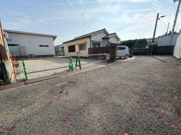 和歌山市北島　土地の前面道路含む現地写真