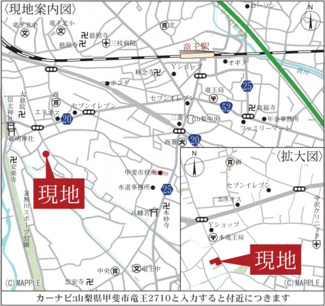 【地図】 | 現地案内図