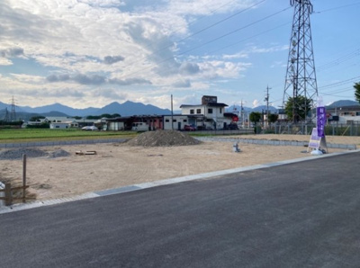 【前面道路含む現地写真】 | 丹波市柏原町柏原  新築分譲住宅全二区画