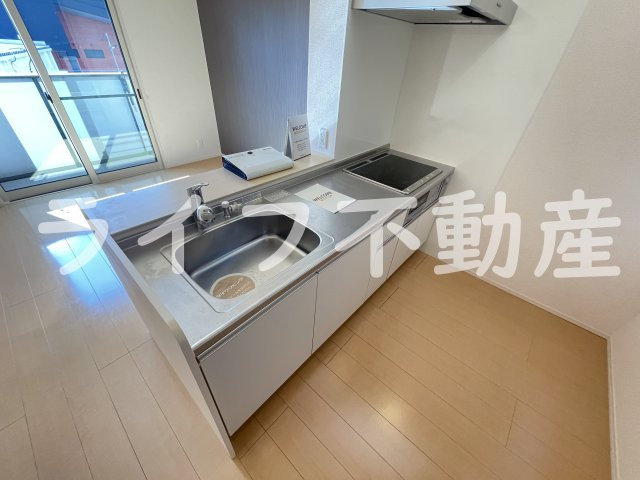 ディアコートNのキッチン|使いやすいキッチンです