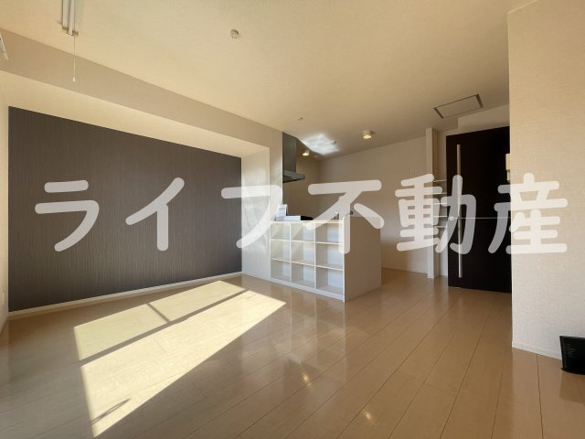 ディアコートNの居間・リビング|使いやすい居間です