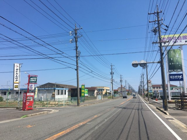 【前面道路含む現地写真】 | 鈴鹿市白子町　事業用地 | 前面道路