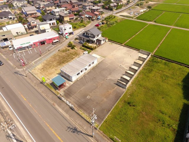 【外観】 | 鈴鹿市白子町　事業用地 | 物件外観　上空より