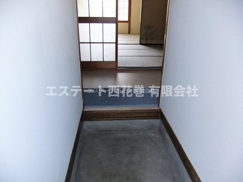 菅原荘（貸家）の玄関