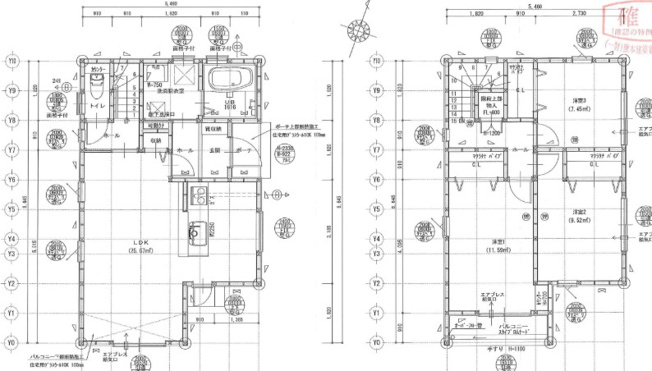 【間取り】 | 熊本市東区第2長嶺東9丁目　1号地