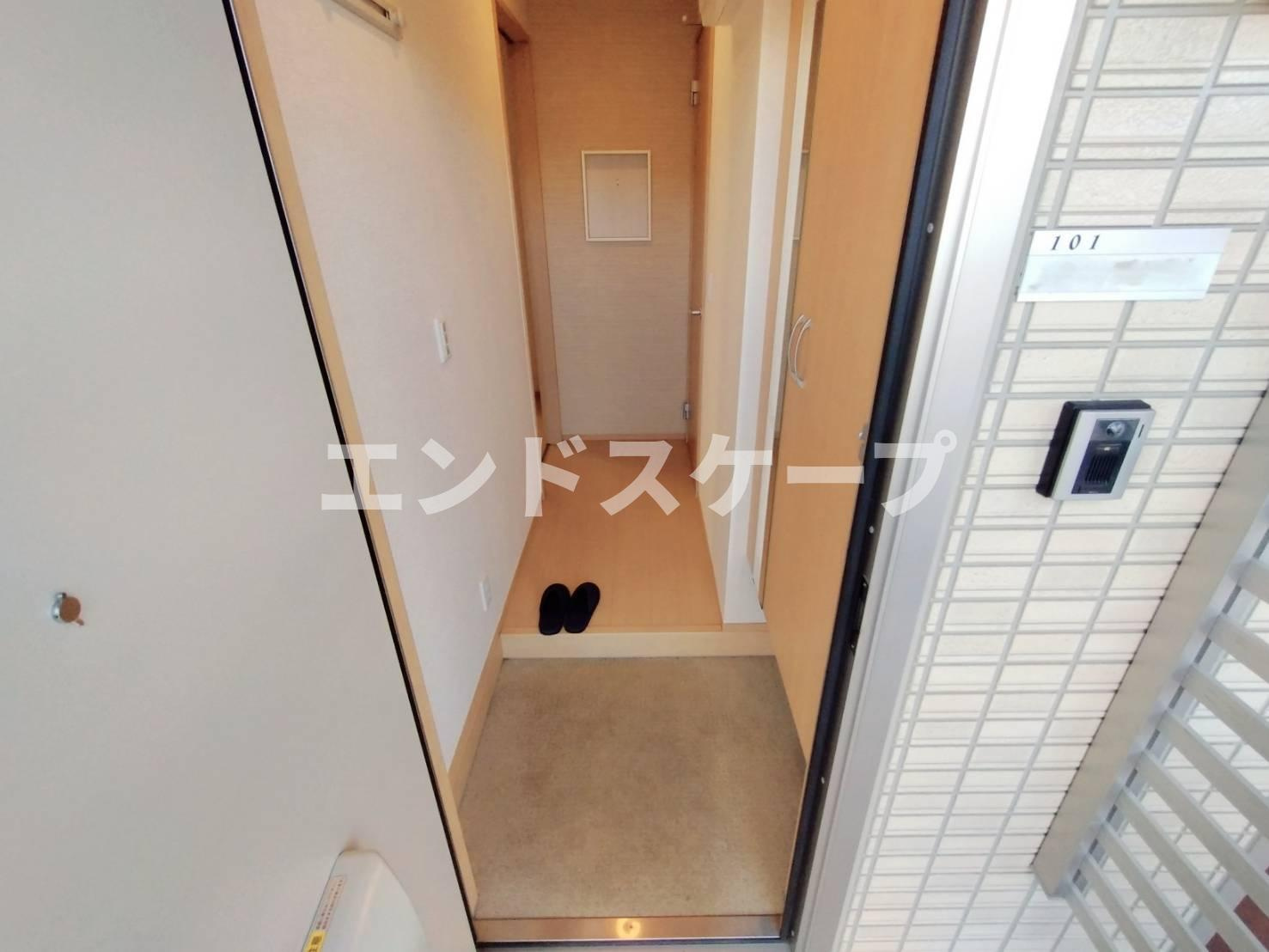 ムーンライト　Ｂの玄関|高崎、前橋エリアのお部屋探しはエンドスケープまで！お客様の理想お聞かせ下さい♪
