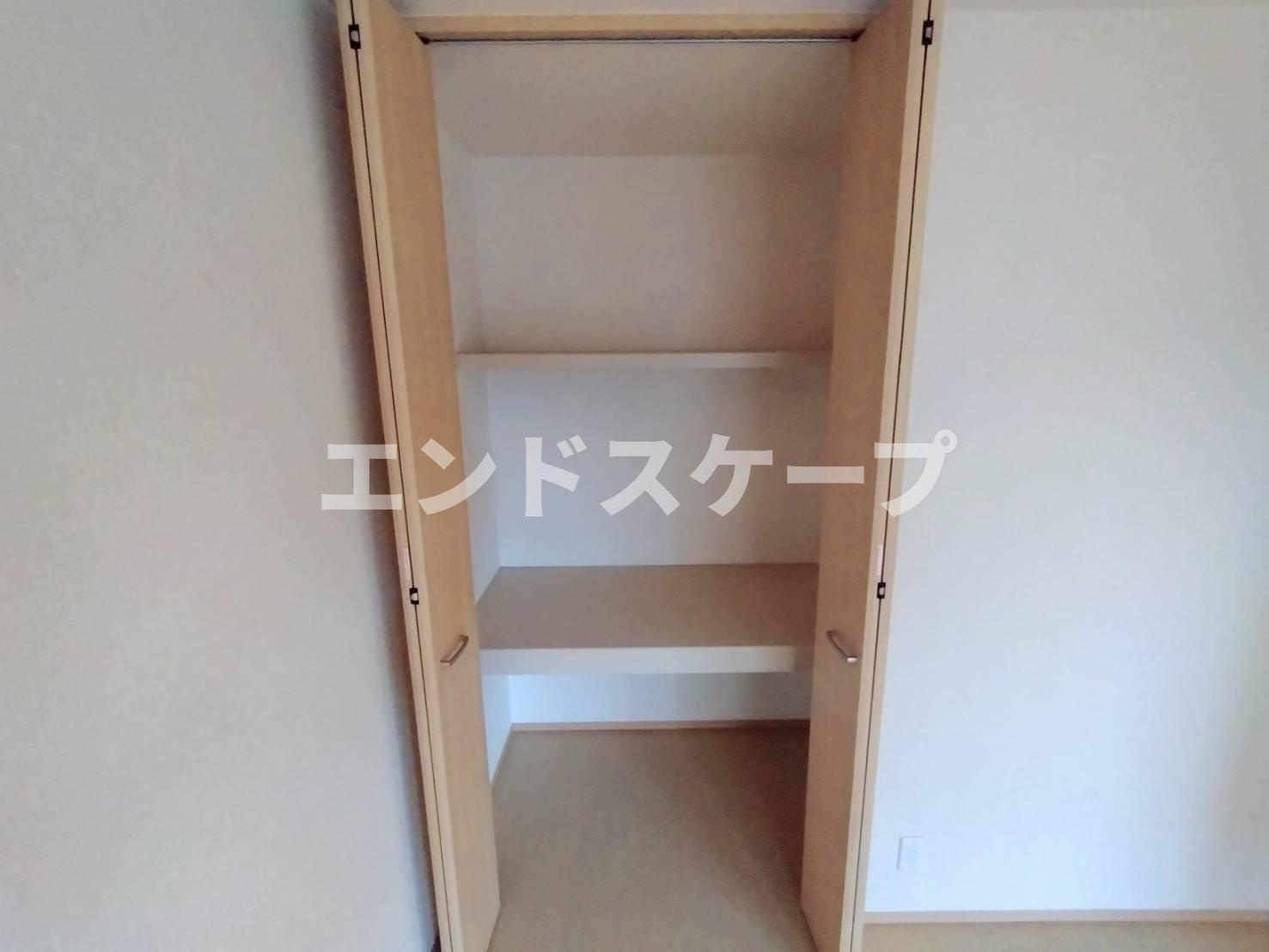 ムーンライト　Ｂの収納|高崎、前橋エリアのお部屋探しはエンドスケープまで！お客様の理想お聞かせ下さい♪