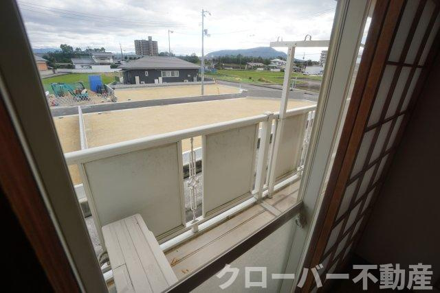 メゾニティ丸亀のバルコニー