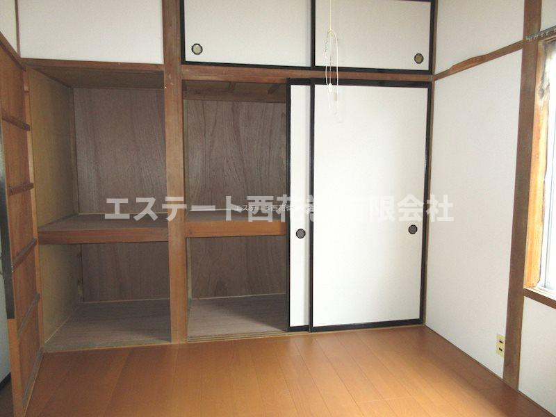 小笠原荘　貸家の収納|北側洋室収納