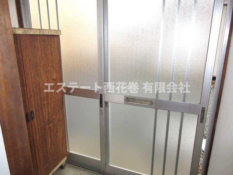 小笠原荘　貸家の玄関