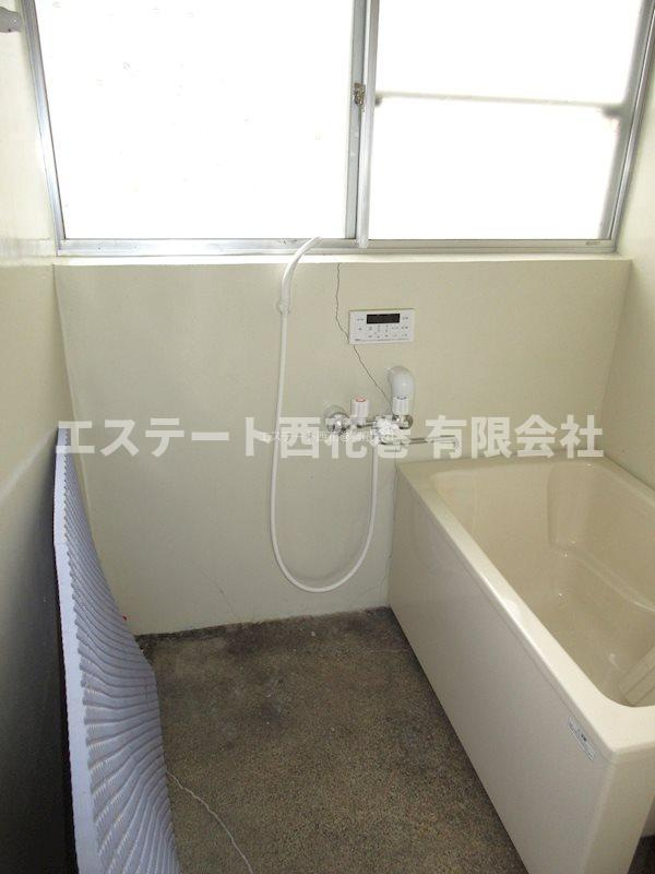 小笠原荘　貸家の浴室|追焚風呂