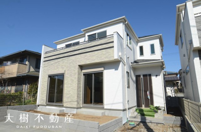 【外観】 | 海老名市国分寺台2丁目  新築戸建て　全2棟【仲介手数料無料】 | 建物完成しました！！内見可能です♪