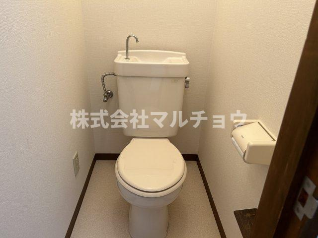 スリーフレンド田辺のトイレ|ゆったりとした空間のトイレです
