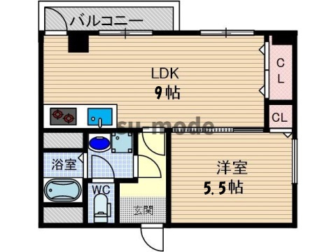 ナンノ第5号館の間取り