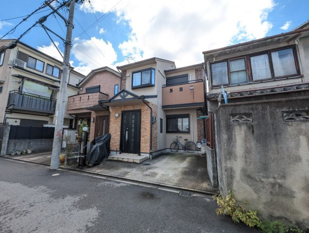 夷馬場町の前面道路含む現地写真