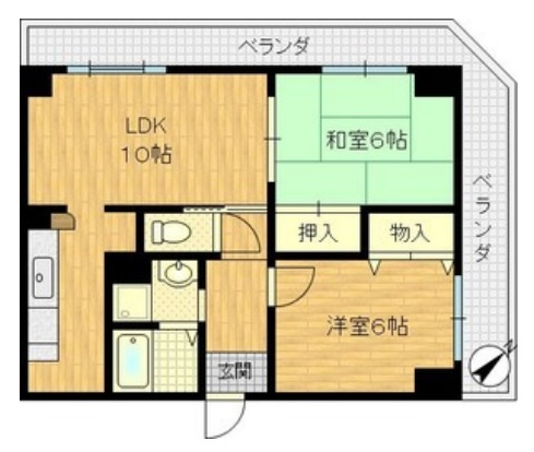 【間取り】 | フロレアール都島