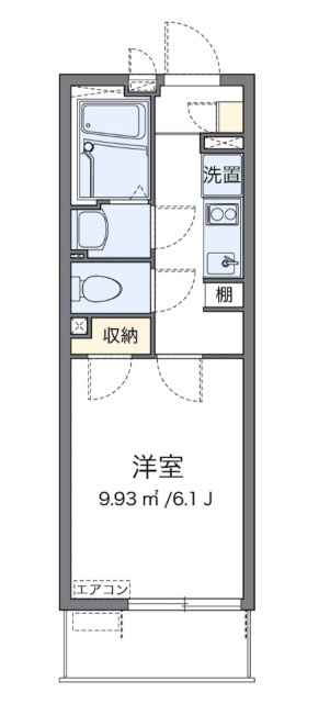 クレイノスペランツァⅠ号館の間取り